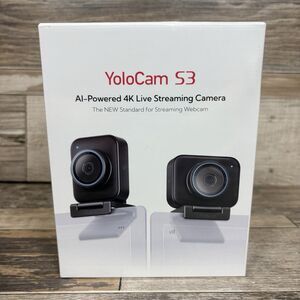 YOLOLIV YoloCam S3, 4K Streaming Webcam, DSLR-Like Control - Brand New Sealed!